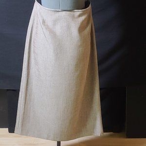 NWT Expresso Taylor  Calf Length Skirt By Peston & York Size 10